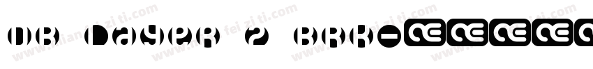 DB Layer 2 BRK字体转换